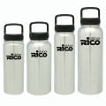 Deportes de vacío de acero inoxidable durable 18oz de plata